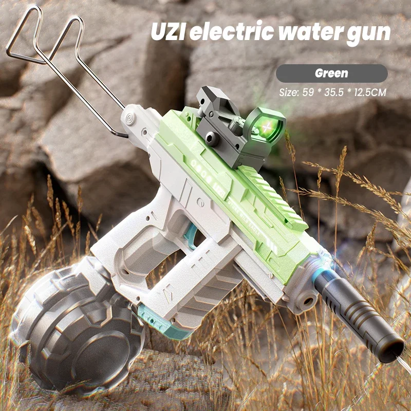 Pistola de Agua Eléctrica UZI, - Kids Outdoor Lights reseña y precio